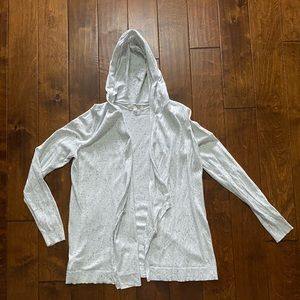 LOFT hooded cardigan size Medium